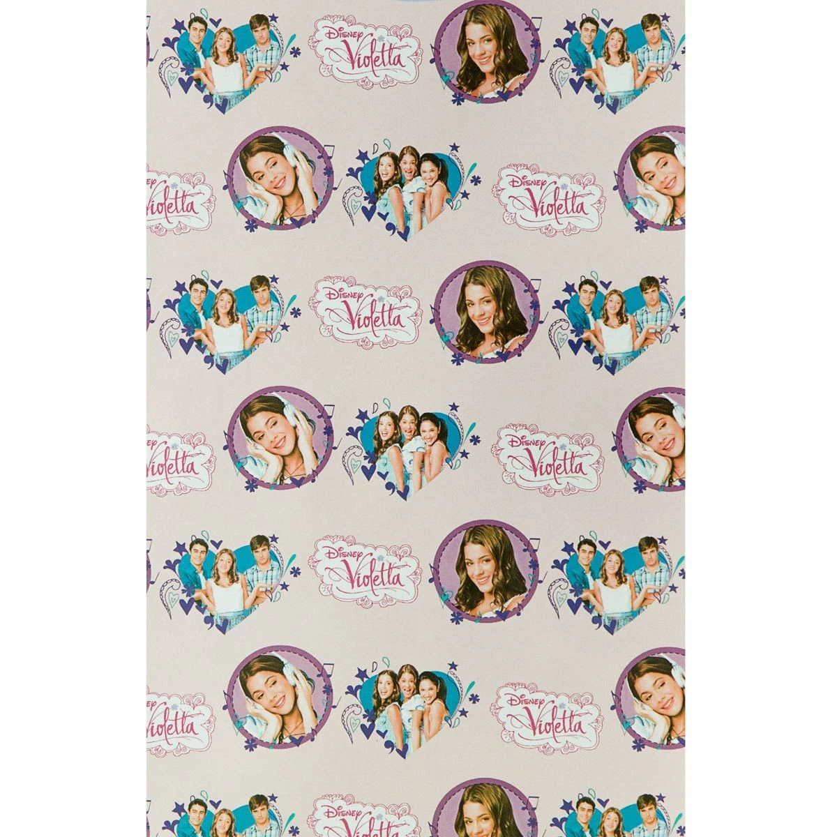Tenda Disney Violetta Confezionata Con Borchie 140x290 Cm M269