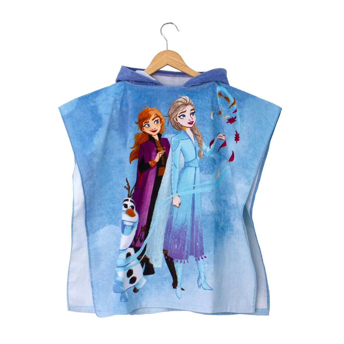 Accappatoio Poncho Frozen Disney In Spugna Taglia Unica J591 - immagine 2