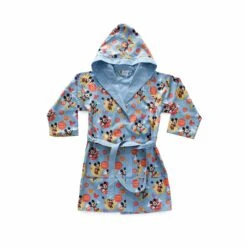 Accappatoio Topolino Disney In Microfibra Per Bambino Q274