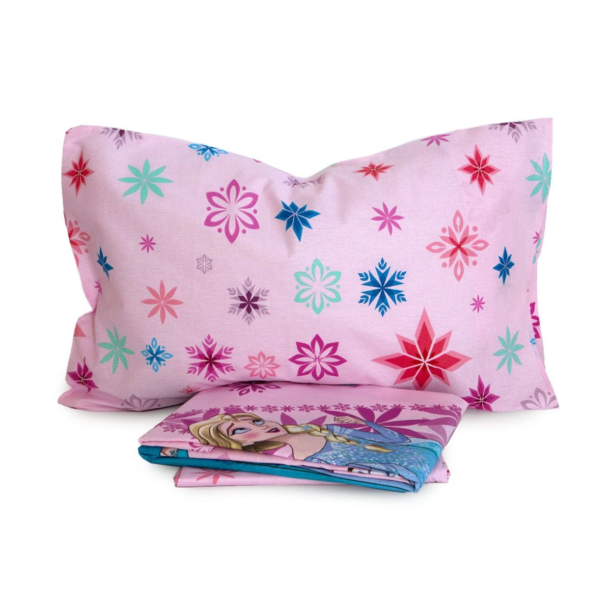 Completo Lenzuola Frozen Disney In Cotone Singolo Una Piazza Z012 - immagine 2