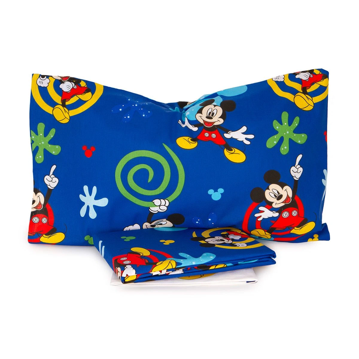 Completo Lenzuola Mickey Mouse Disney Per Letto Singolo K012 - immagine 2
