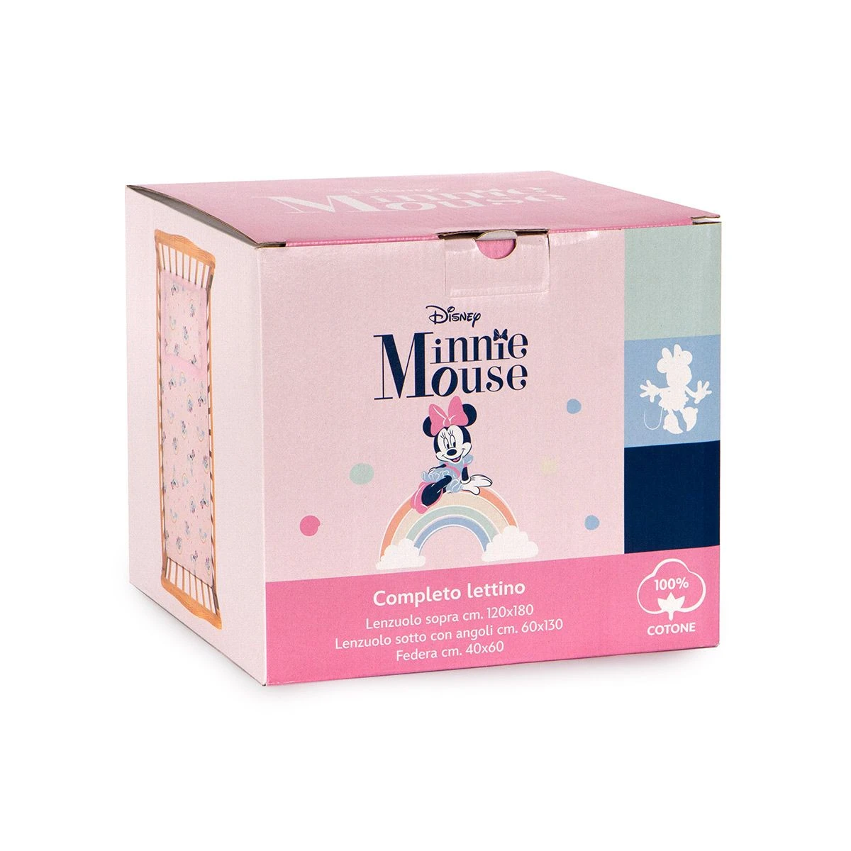 Completo Lenzuola Minnie Disney Per Lettino Baby J175 - immagine 2