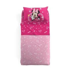 Completo Lenzuola Minnie Trendy Disney Caleffi Per Letto Singolo K551