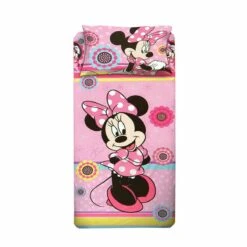 Completo Lenzuola Minnie Disney In Cotone Singolo Una Piazza V764