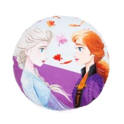 Cuscino Arredo Frozen Disney Sagomato Stampato Rotondo K247