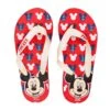 Infradito Bambino Mickey Mouse Disney Rosso J750