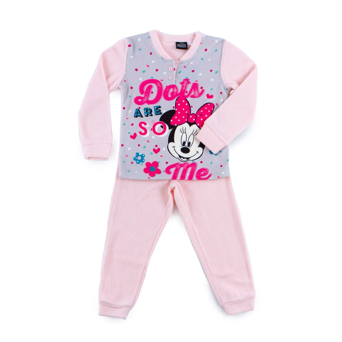 Pigiama Bambina Minnie Mouse Disney In Pile WD900158 J059 - immagine 3