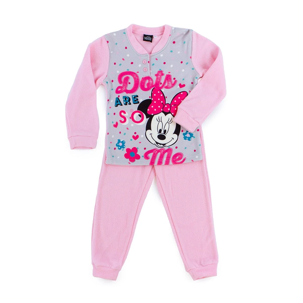 Pigiama Bambina Minnie Mouse Disney In Pile WD900158 J059 - immagine 2