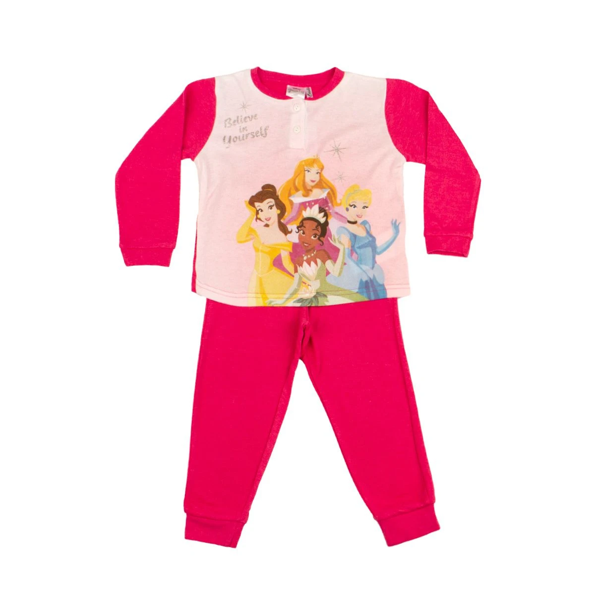 Pigiama Bambina Princess Disney In Caldo Cotone 0707 J674 - immagine 2