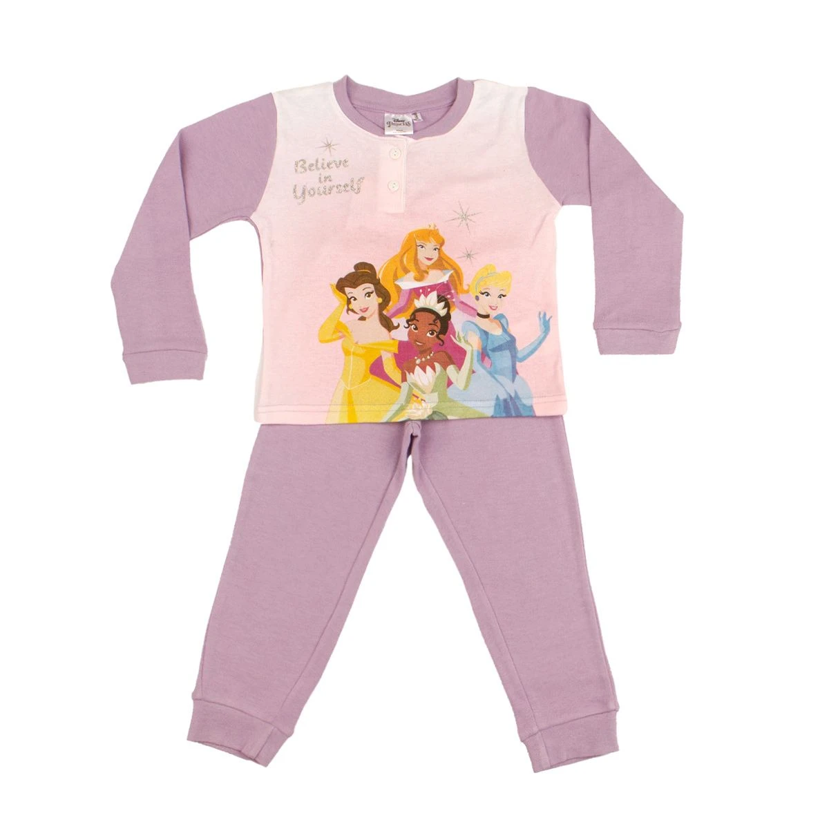 Pigiama Bambina Princess Disney In Caldo Cotone 0707 J674 - immagine 3