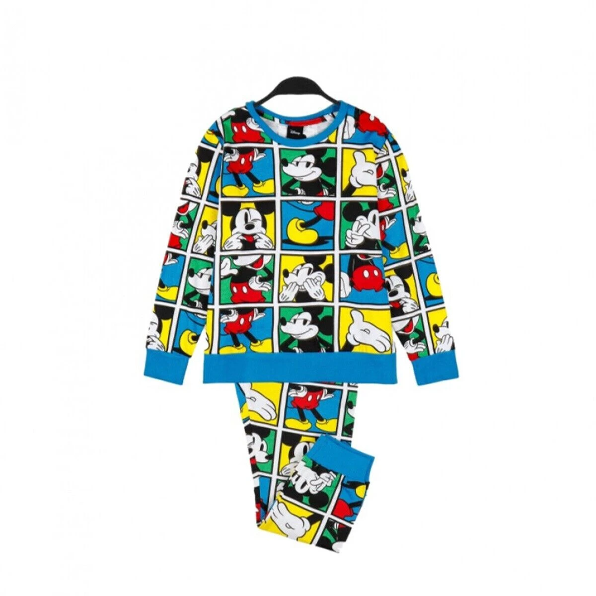 Pigiama Bambina/ragazza Mickey Disney In Felpa Di Cotone 56463 K673