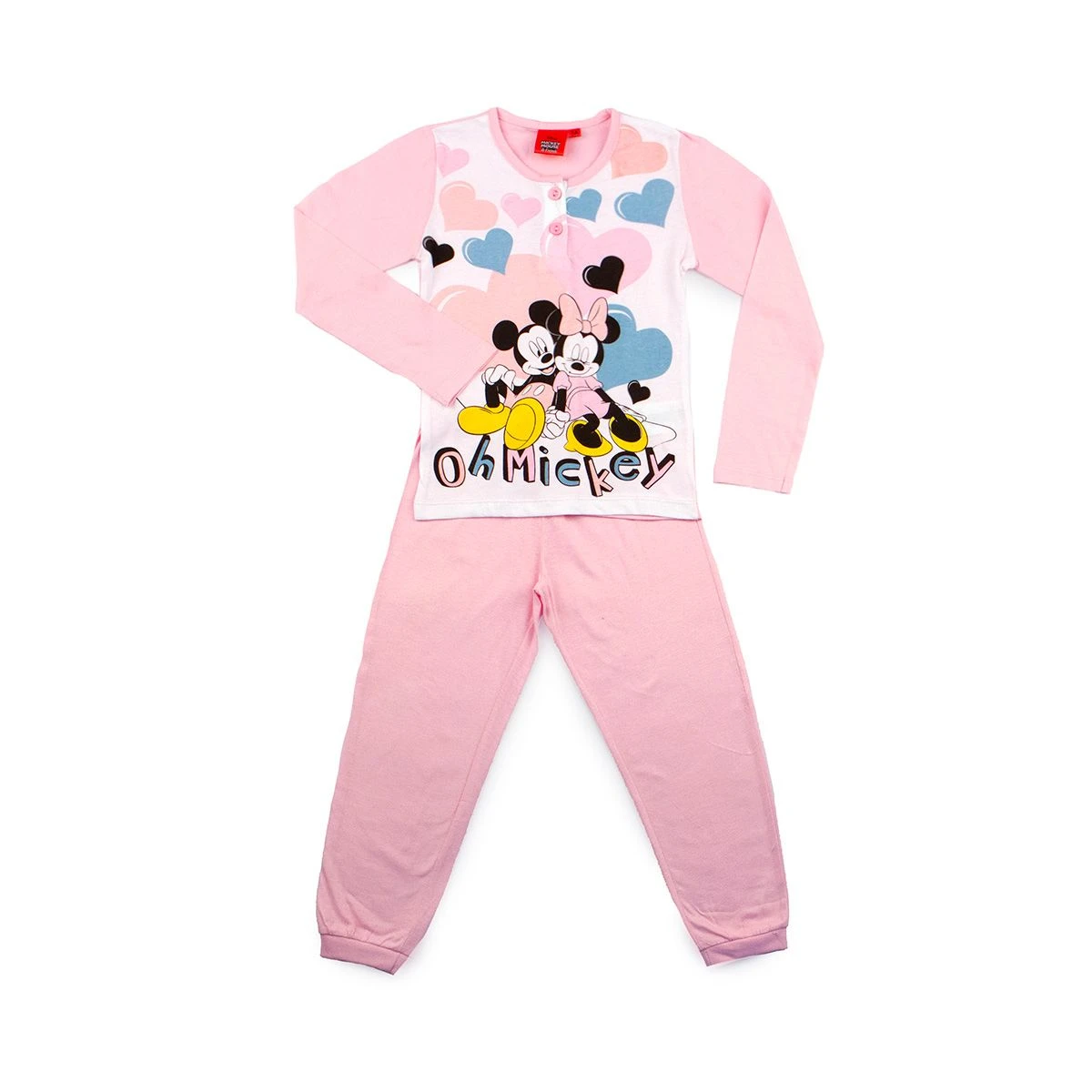 Pigiama Bambina Minnie Disney In Cotone WD220091 Y287 - immagine 2