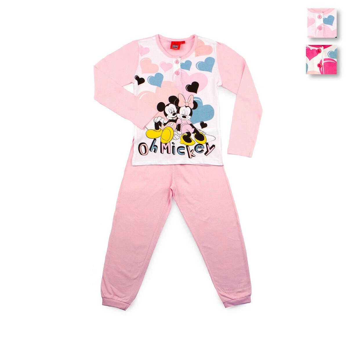 Pigiama Bambina Minnie Disney In Cotone WD220091 Y287