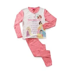 Pigiama Bambina Disney Principesse In Cotone WD22944B - Caramella Y944