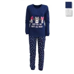 Pigiama Donna Disney In Caldo Cotone WD20646 V370