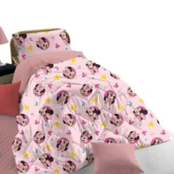 Trapunta Piumone Invernale Minnie Disney Per Letto Singolo X136