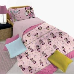 Trapuntino Minnie Disney Per Letto Singolo W888