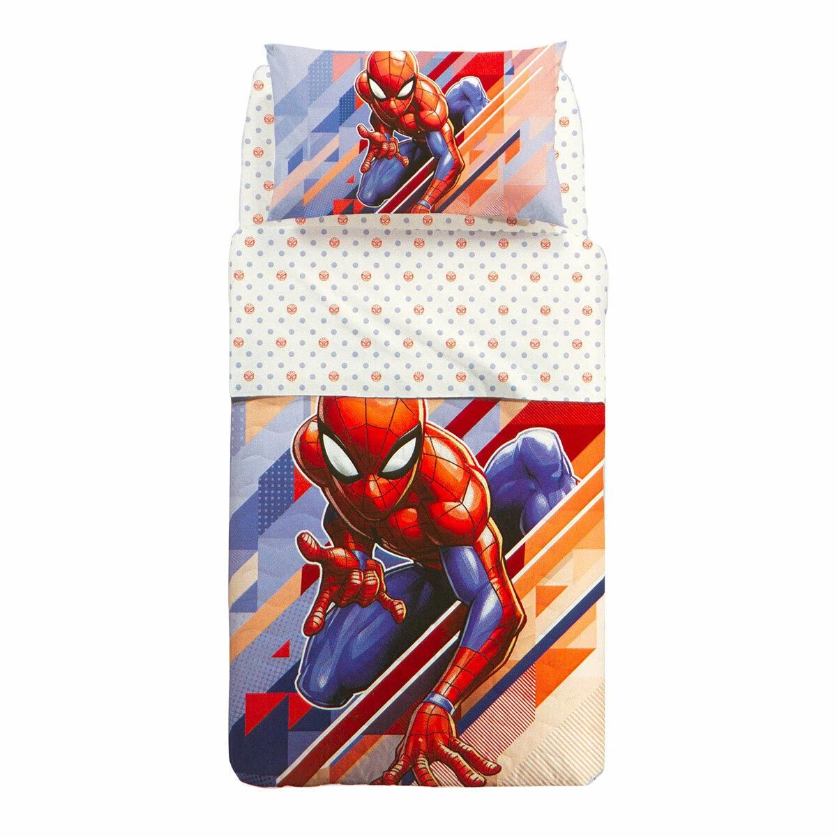 Disney Trapuntino Spiderman Flash Marvel Caleffi Singolo W890