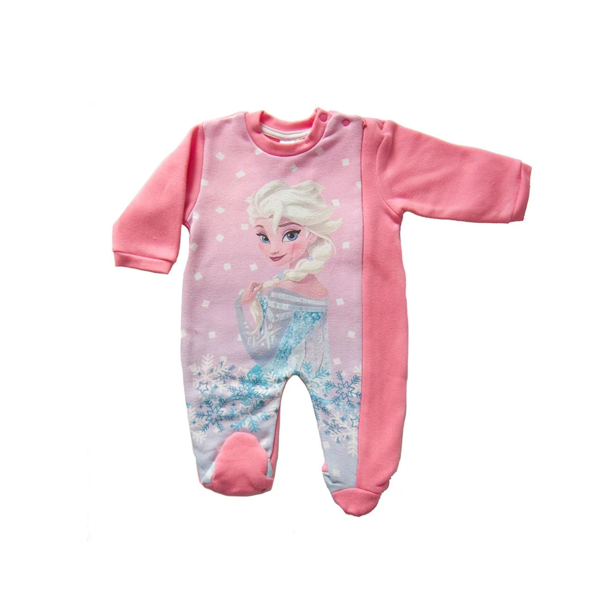 Tutina Per Neonata In Ciniglia Frozen Di Disney Da 6 A 24 Mesi WD101346 V402 - immagine 4