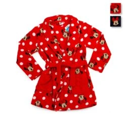 Vestaglia Bambina Minnie Disney In Pile Coral 0907 J707
